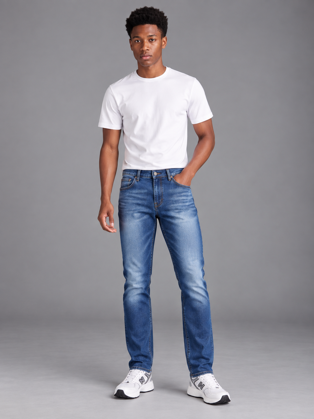 Men's Premium Narrow Fit Denim Jeans
