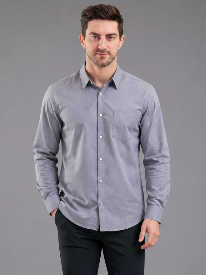 Men Premium Casual Shirt Full Sleeve