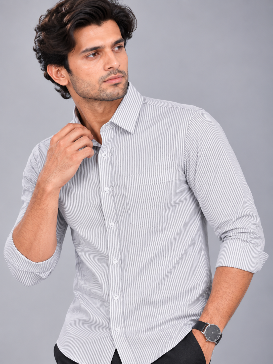 Men’s Premium Grey Shirt