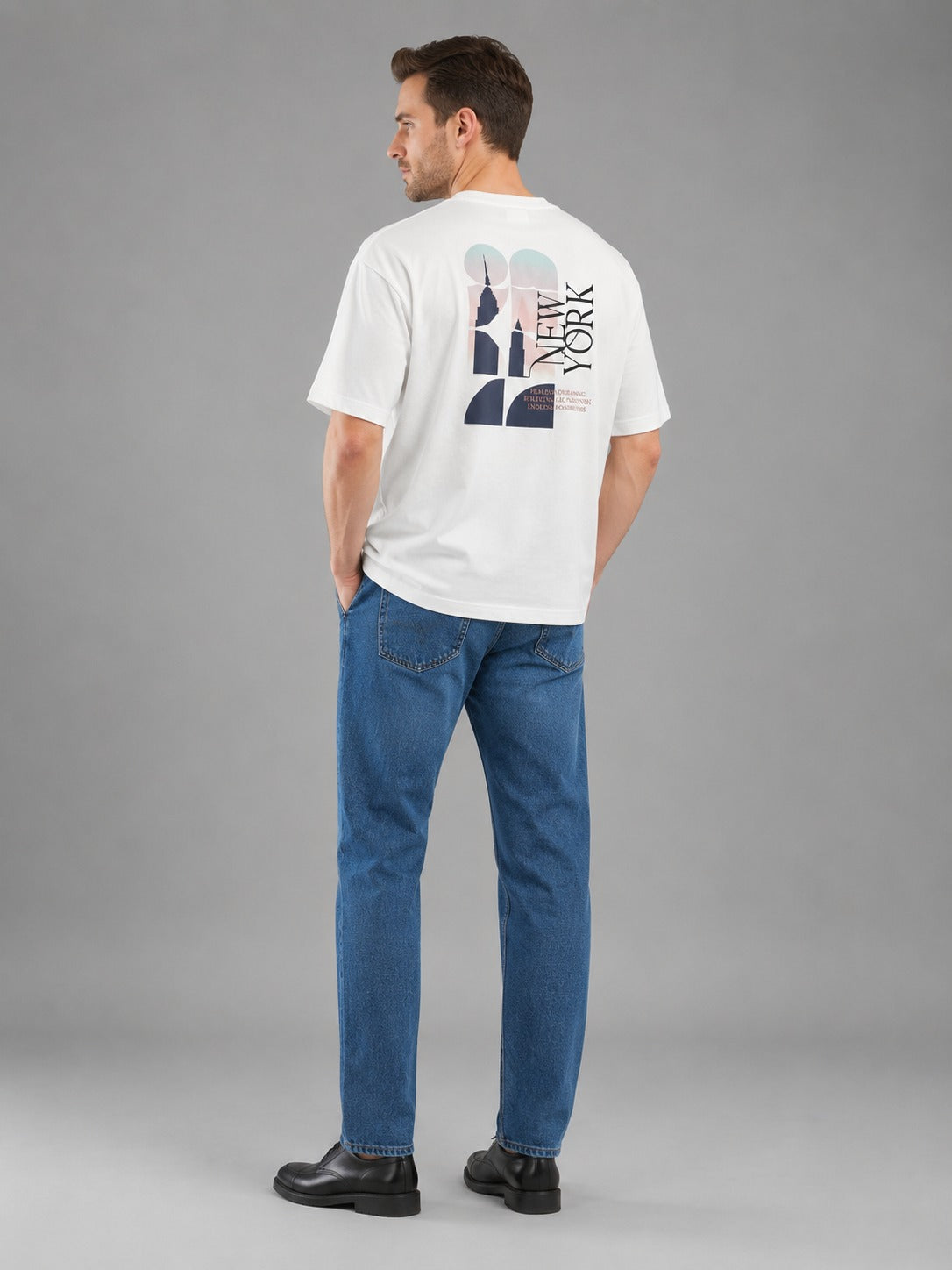 Men’s Regular Fit Round Neck | Lightweight Summer Wear