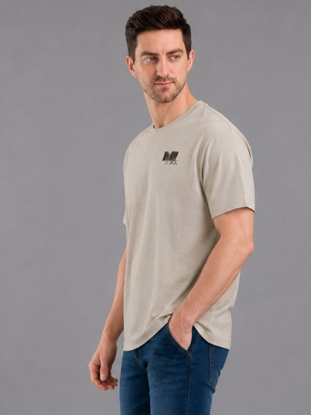 Men’s Half Sleeve Round Neck T-Shirt | Trendy Casual Outfit