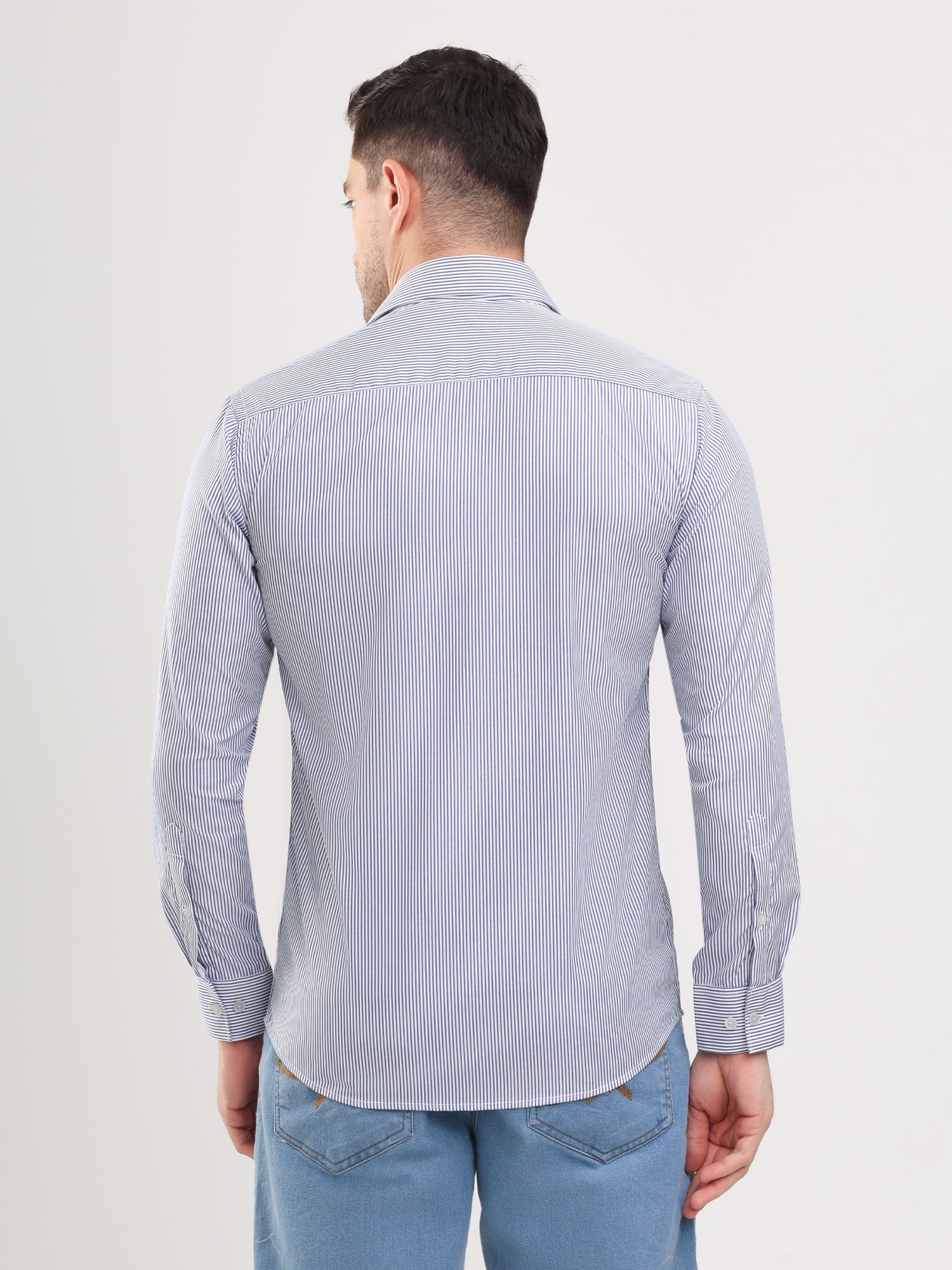 Men Grey classic and formal shirt