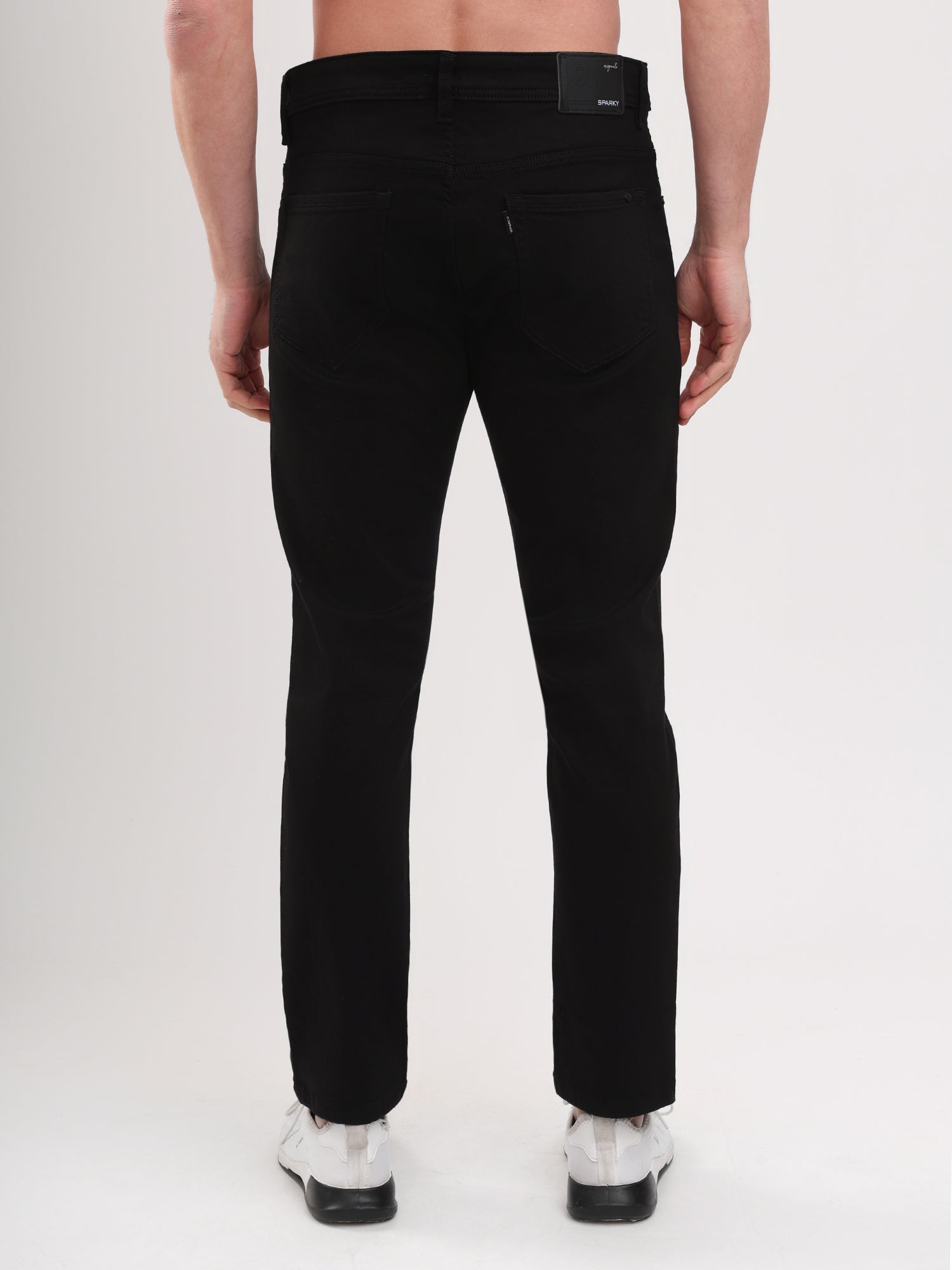 Men Black Slim Fit Denim