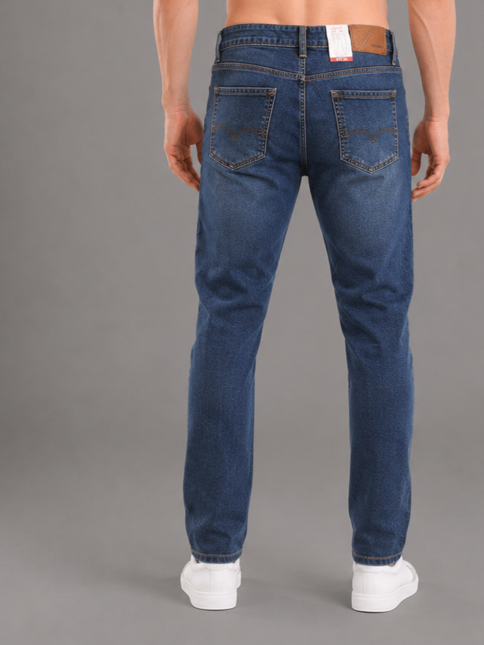 SPARKY Men | Stretch Narrow Fit | Blue Jeans | Premium Casual Denim
