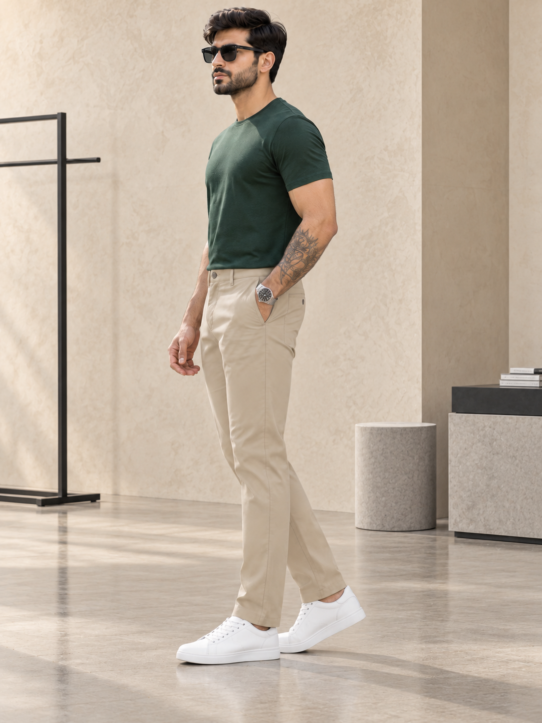 Men’s Premium Slim Fit Casual Trousers