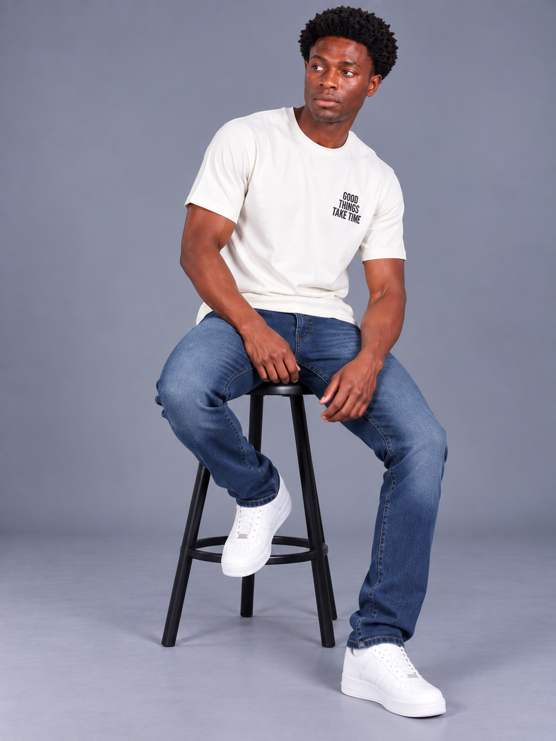 Men's Classic Narrow Fit Denim Jeans | Comfortable Everyday Jeans