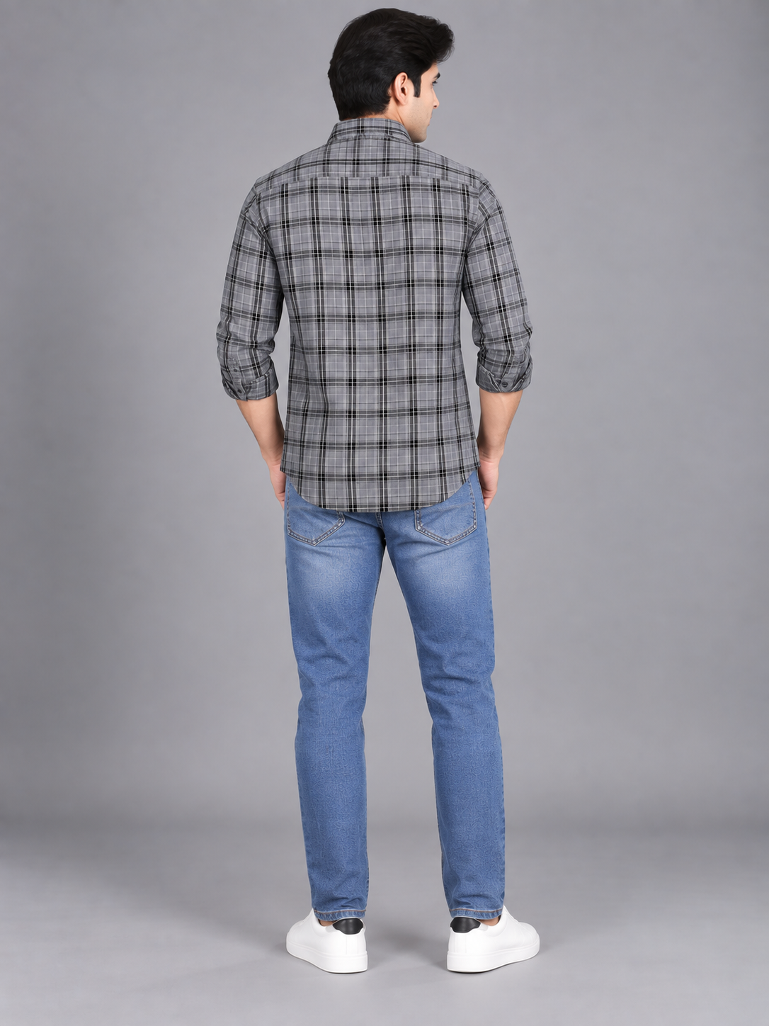 Men's Primium Grey Shirt