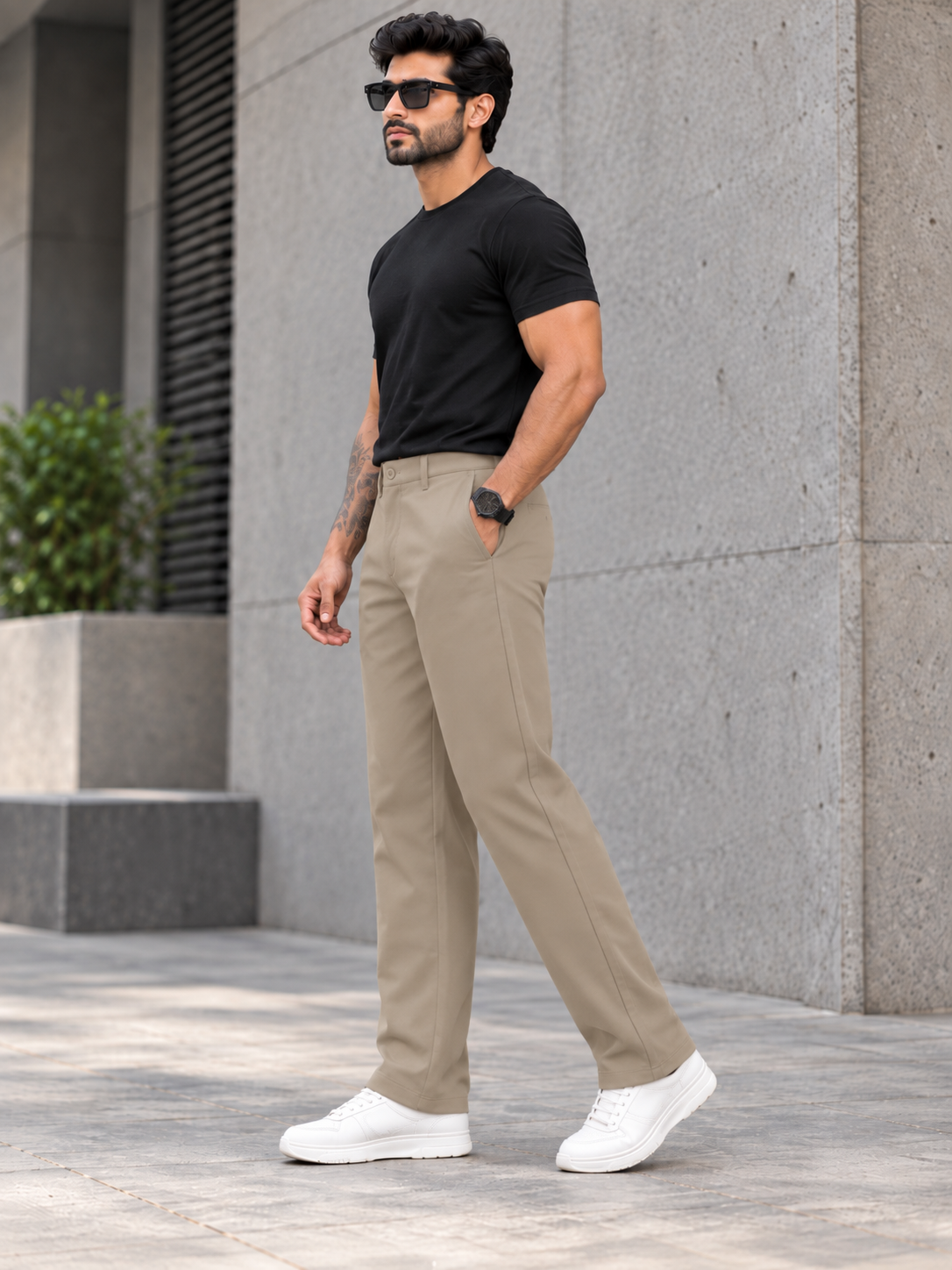 Men’s Premium Slim Fit Casual Trousers
