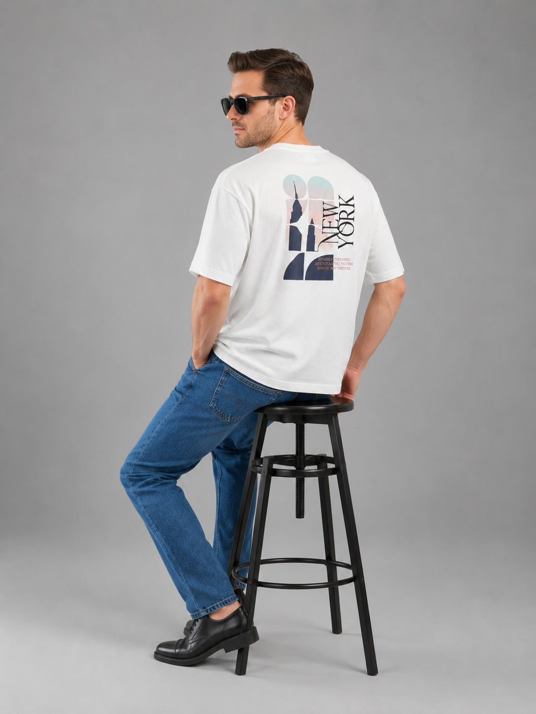 Men’s Regular Fit Round Neck | Lightweight Summer Wear