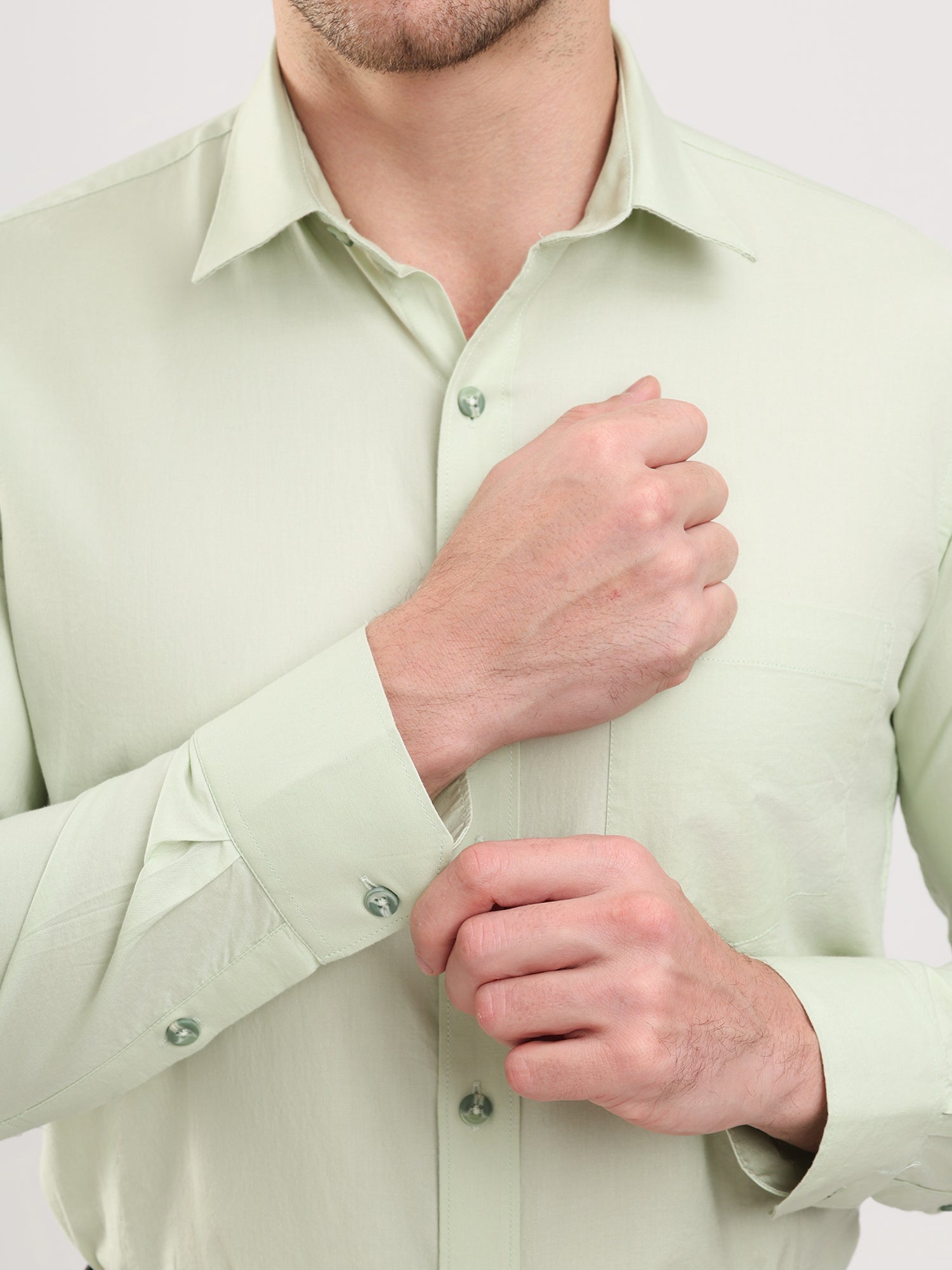 Men Pista Casual Twill Shirt