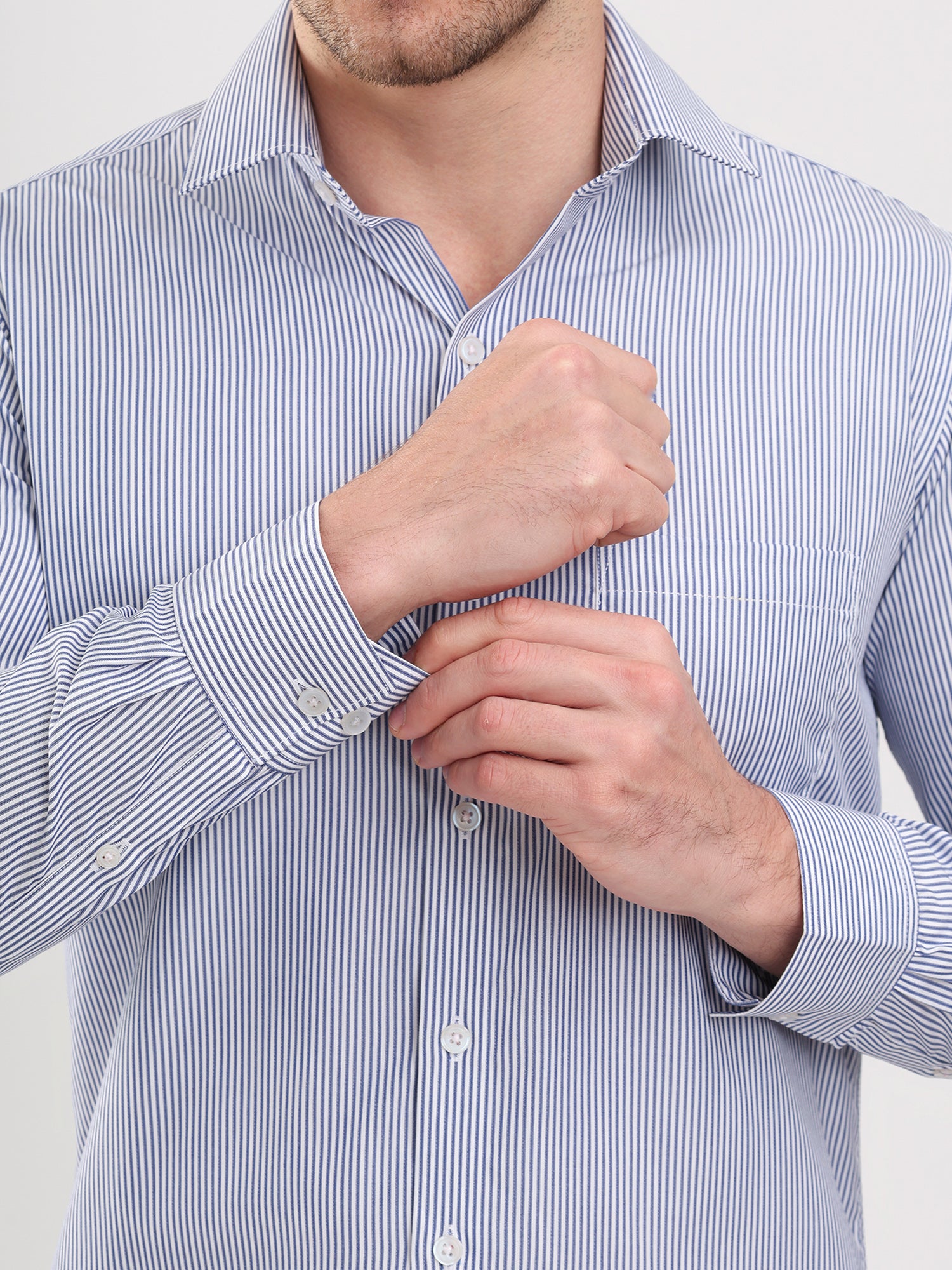 Men Grey classic and formal shirt