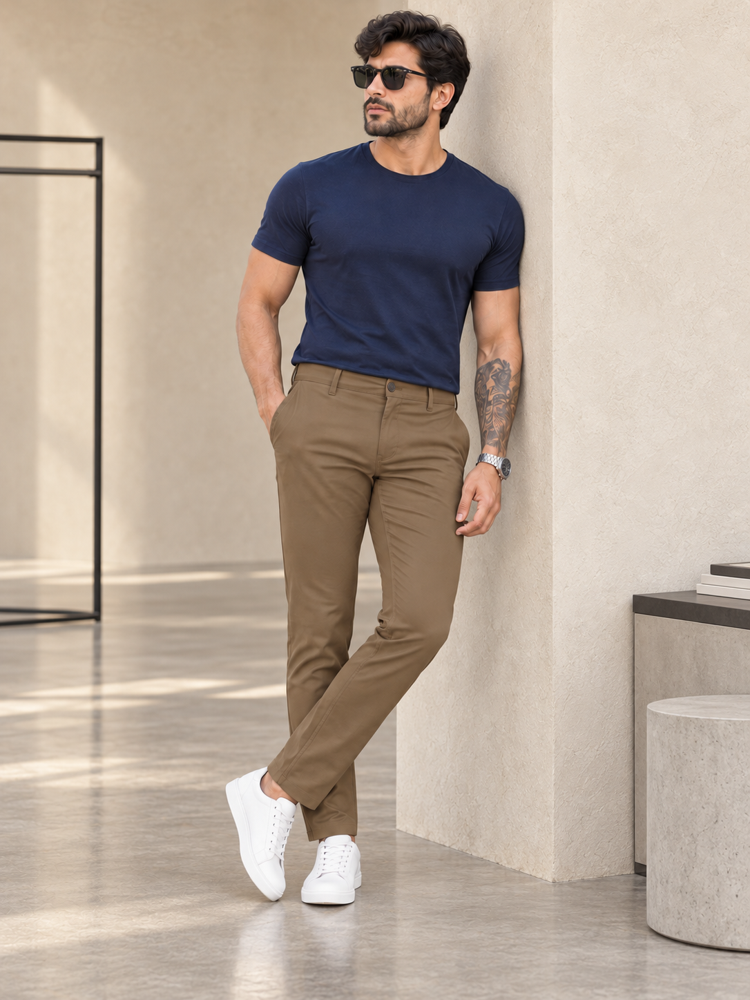 Men’s Premium Slim Fit Casual Trousers