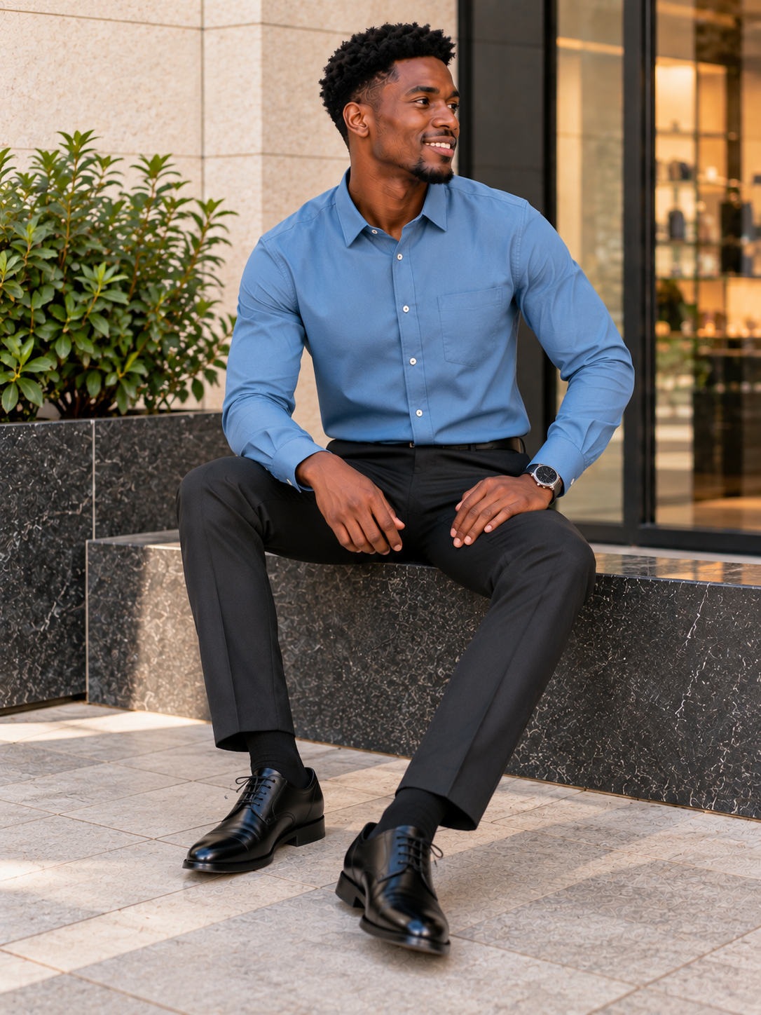 Men’s Premium Plain Full Sleeve Formal Shirt