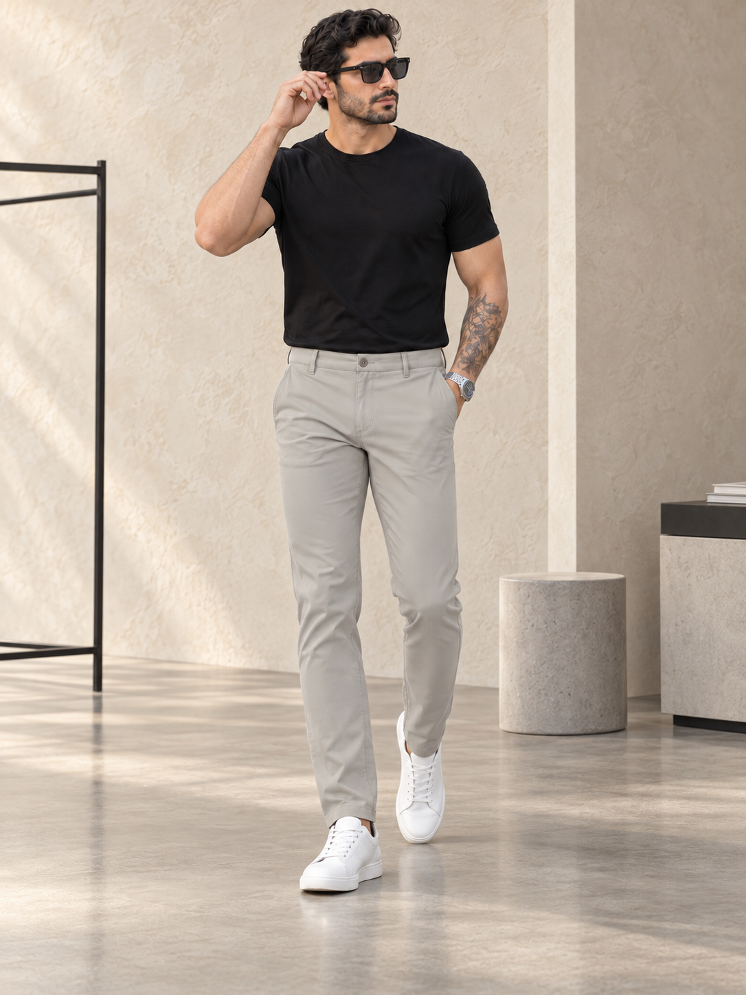 Men’s Premium Slim Fit Casual Trousers