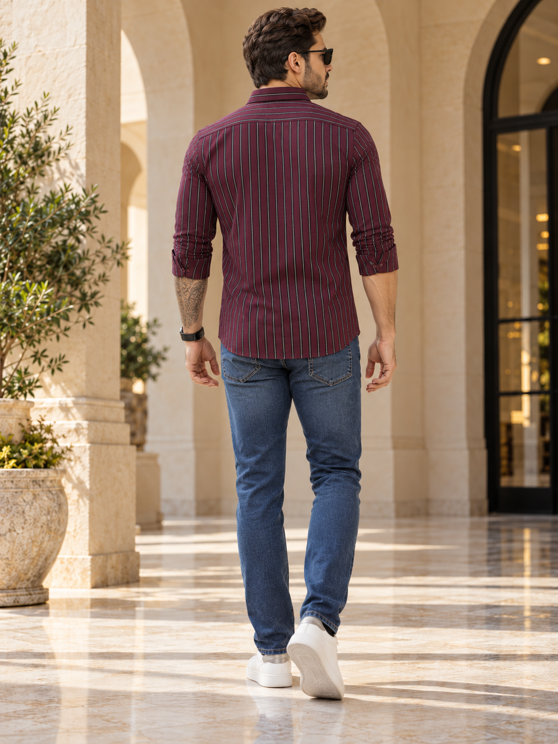 Men Regular Fit Full Sleeve Casual Shirt