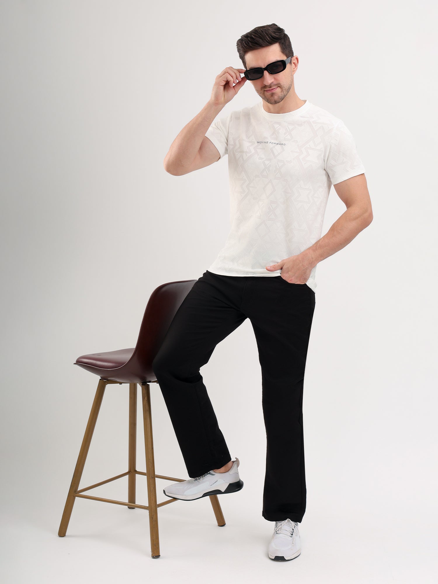 Sparky Men Comfort Fit Solid Jeans | Stretch Denim | Trendy Men All Season Black