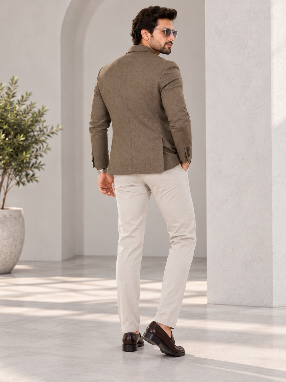 Men’s Premium Stylish Blazer Classic Single-Breasted Blazer