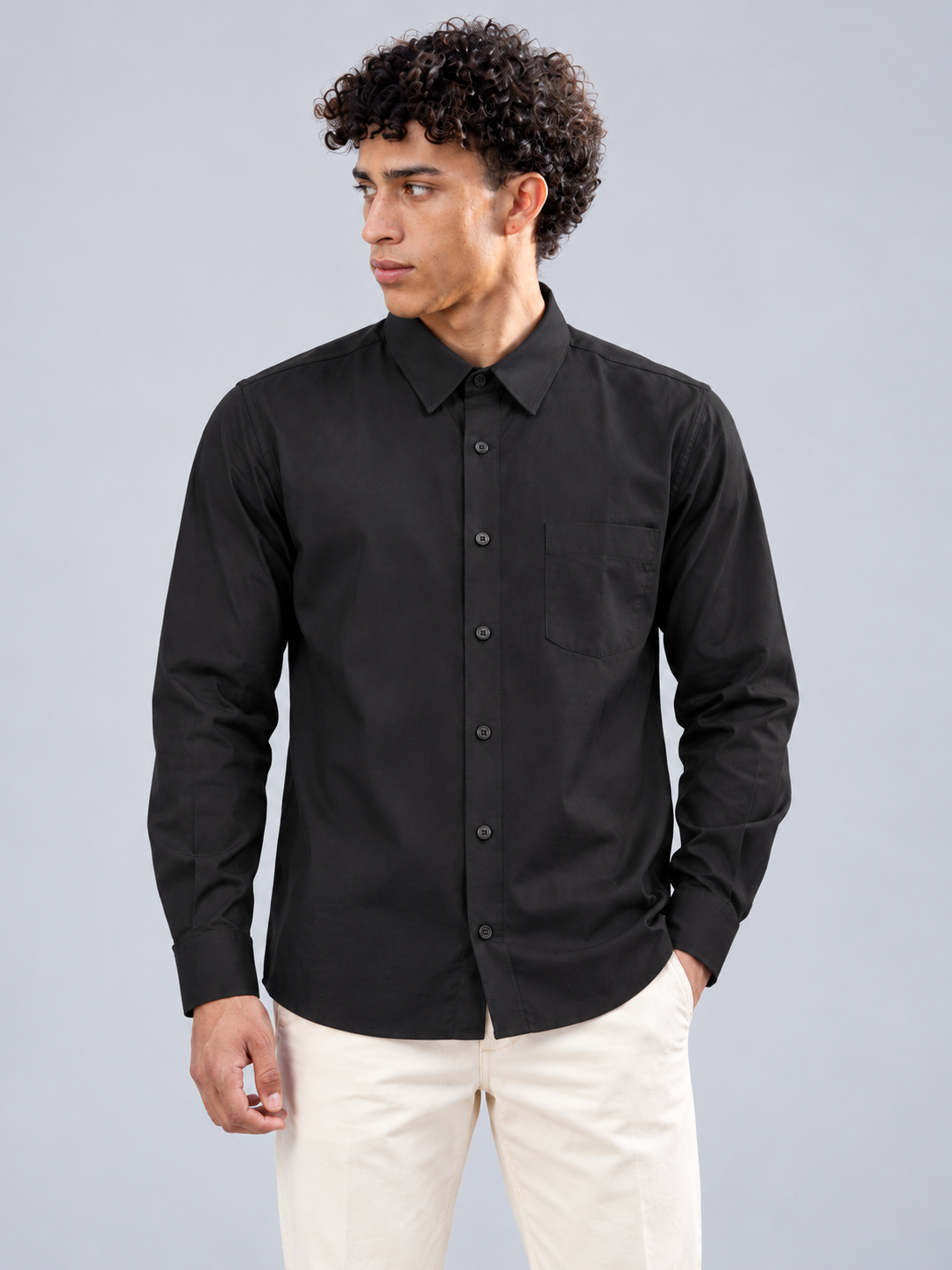 Men’s Premium Plain Casual Shirt