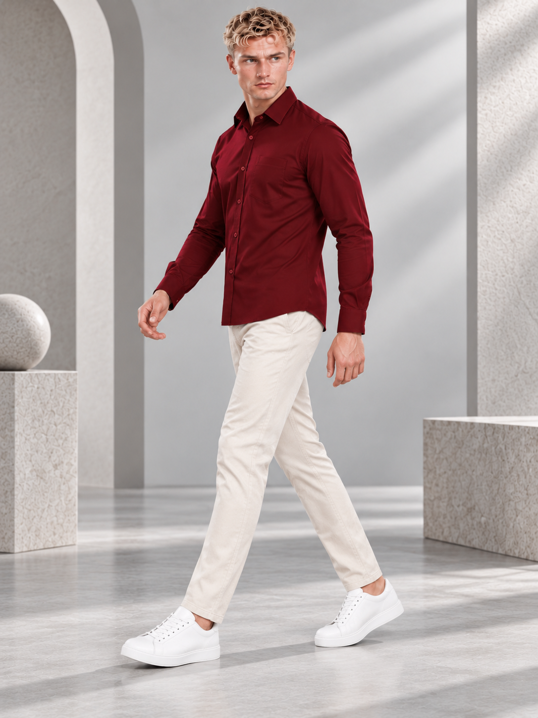 Men’s Classic Full Sleeve Formal Shirt