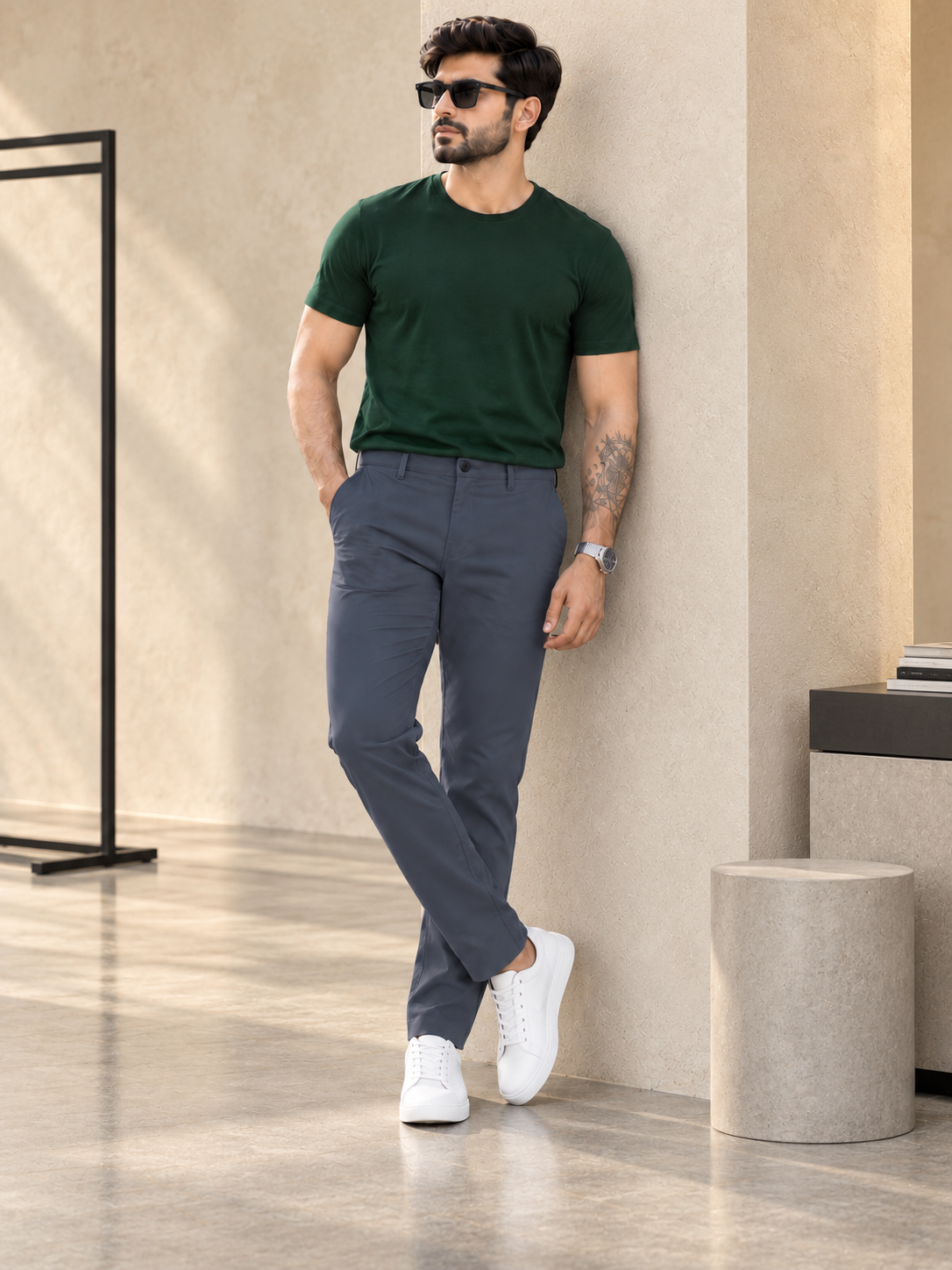 Men’s Premium Slim Fit Casual Trousers