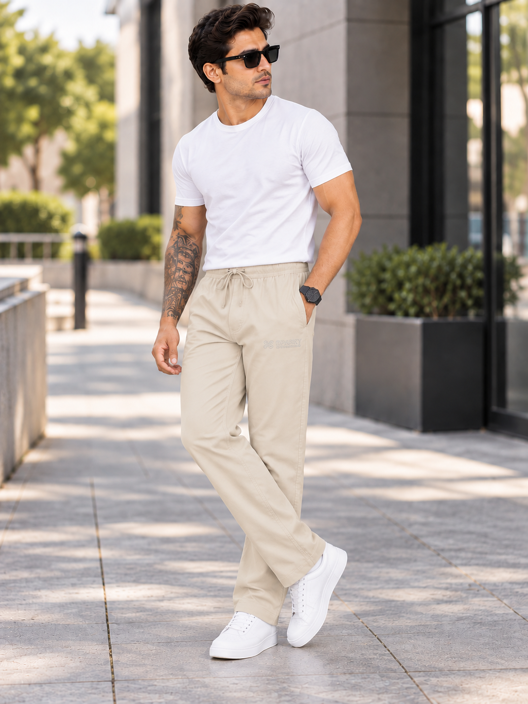 Men’s Premium Solid Casual Lower
