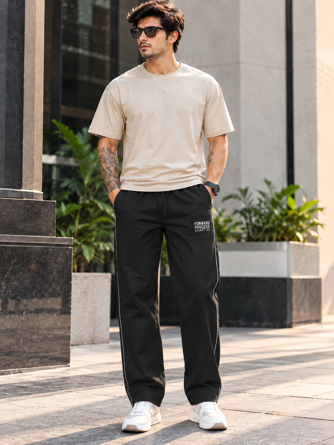 Men’s Premium Solid Casual Lower