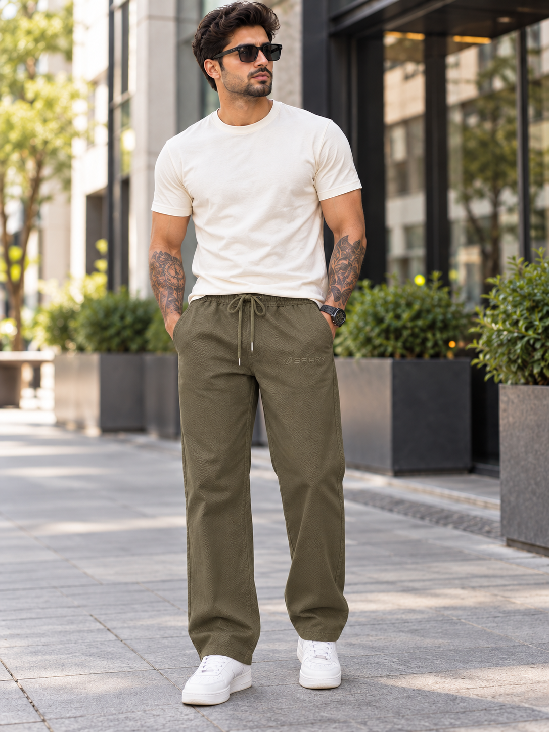 Men’s Premium Solid Casual Lower