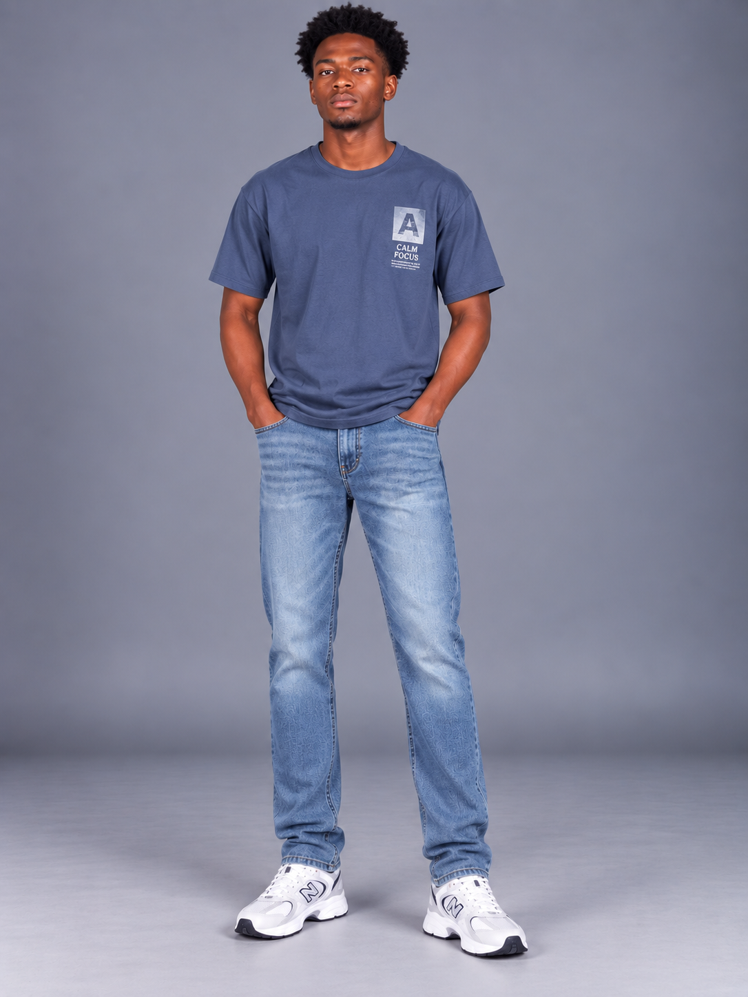 Men's Classic Straight Fit Denim Jeans | Comfortable Everyday Jeans