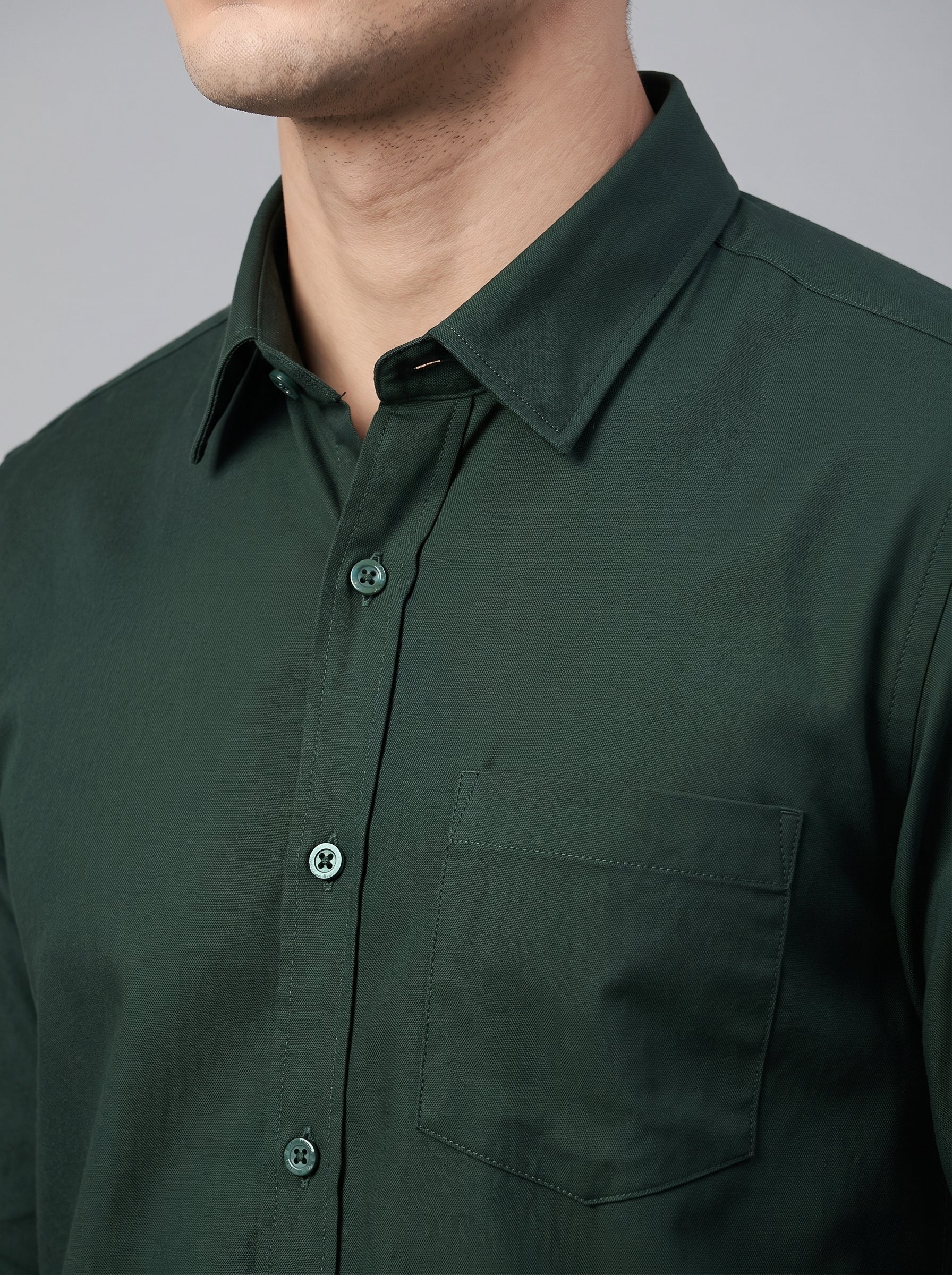 Men Premium Formal Satin Shirt Full Sleeve Regular Fit