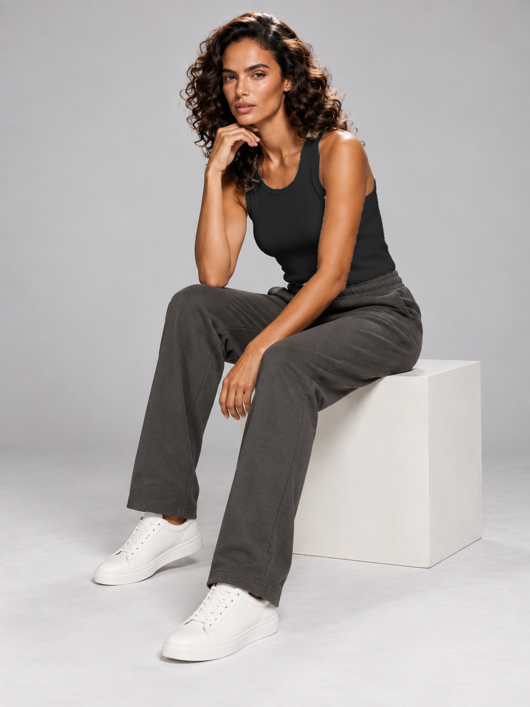 Women’s Premium Solid Casual Lower