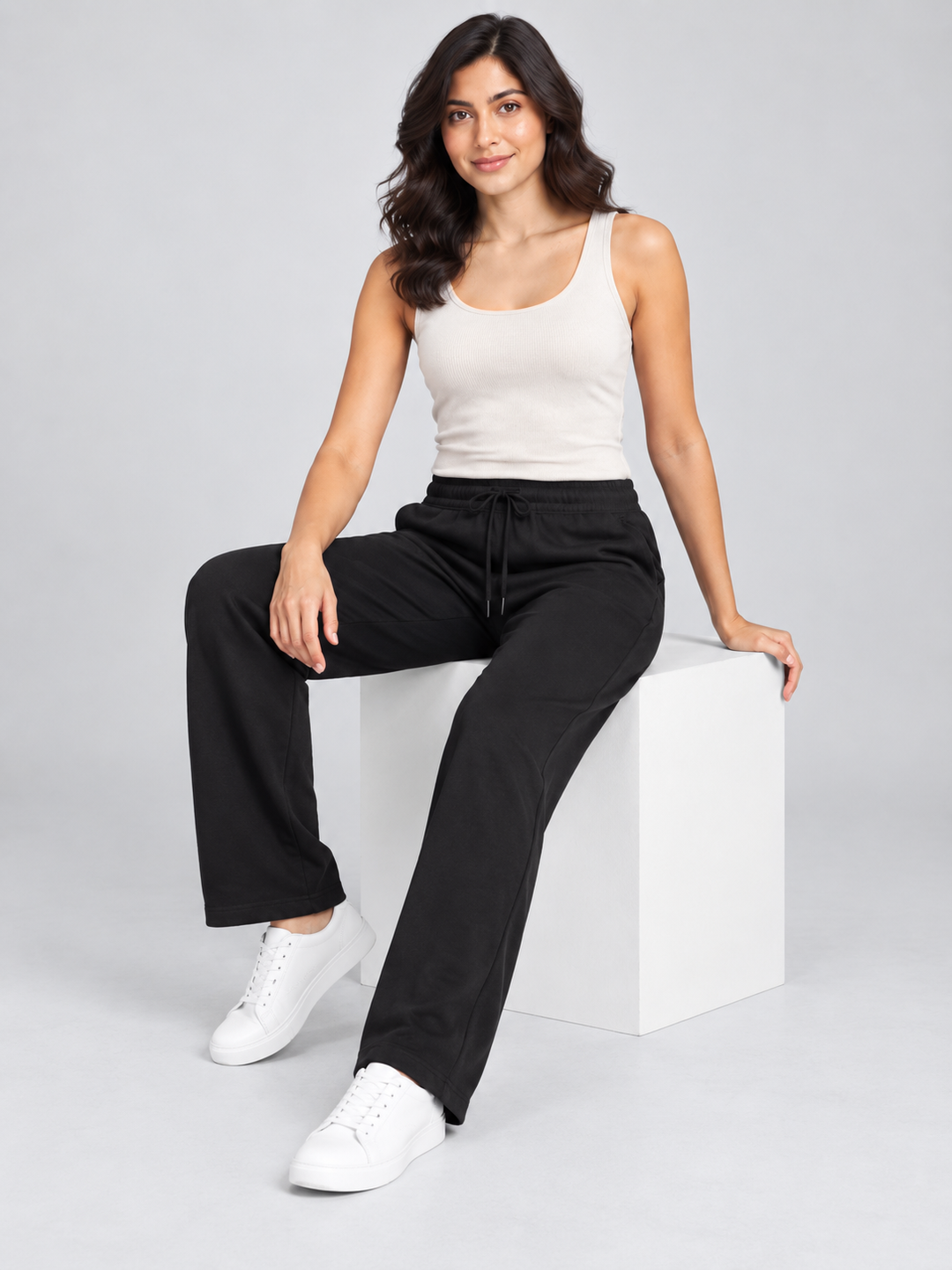 Women’s Premium Solid Casual Lower