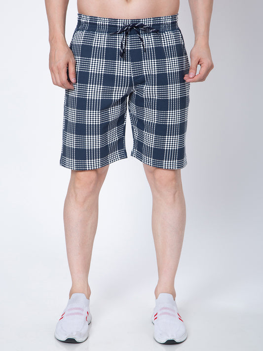 Mens Mid-Rise Cotton Shorts