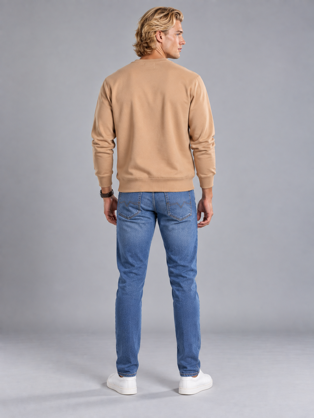 Men’s Premium Round Neck Sweatshirt