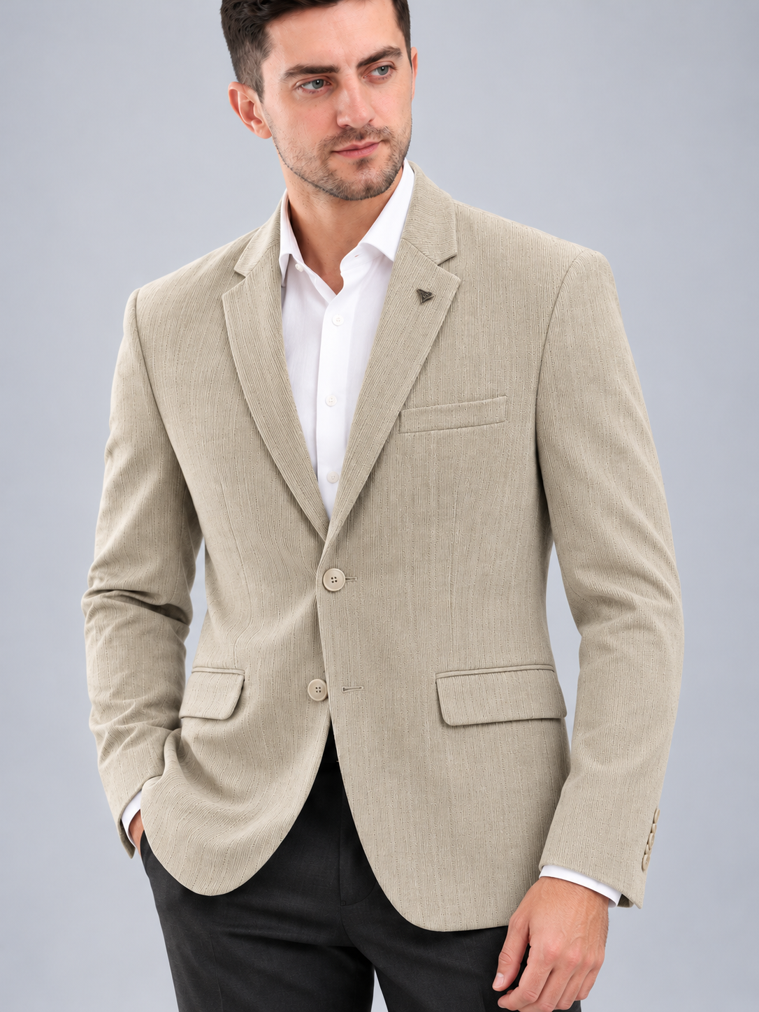 Men’s Premium Stylish Blazer Classic Single-Breasted Blazer