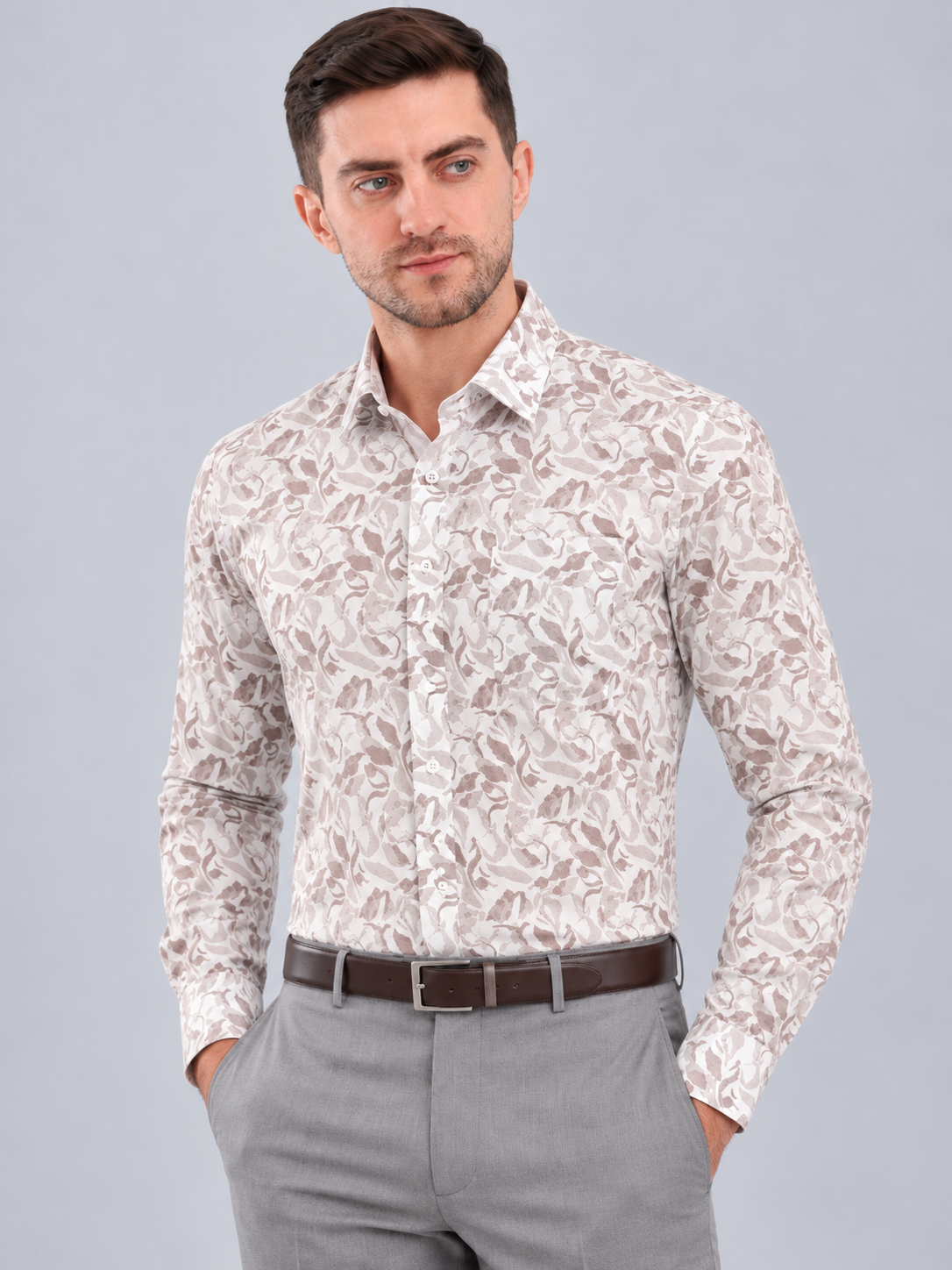 Men’s Premium Printed Formal Shirt