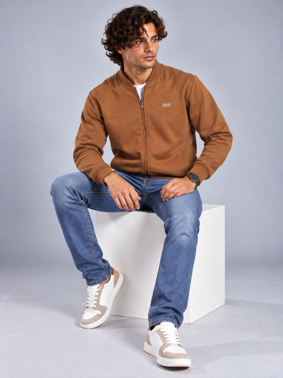 Men’s Premium Full Sleeve Zipper Sweatshirt