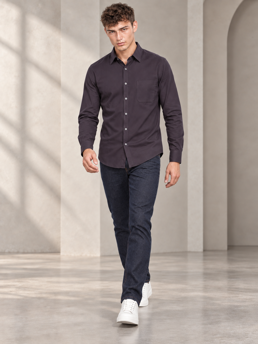 Men’s Premium Wine Shirt