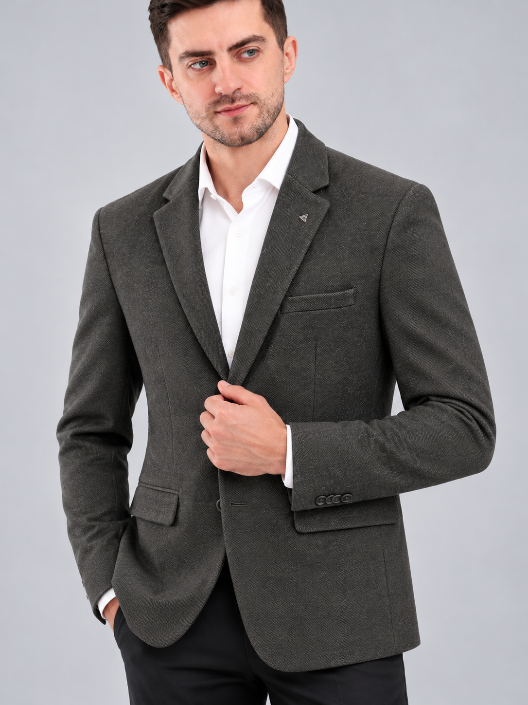 Men’s Premium Stylish Blazer Classic Single-Breasted Blazer