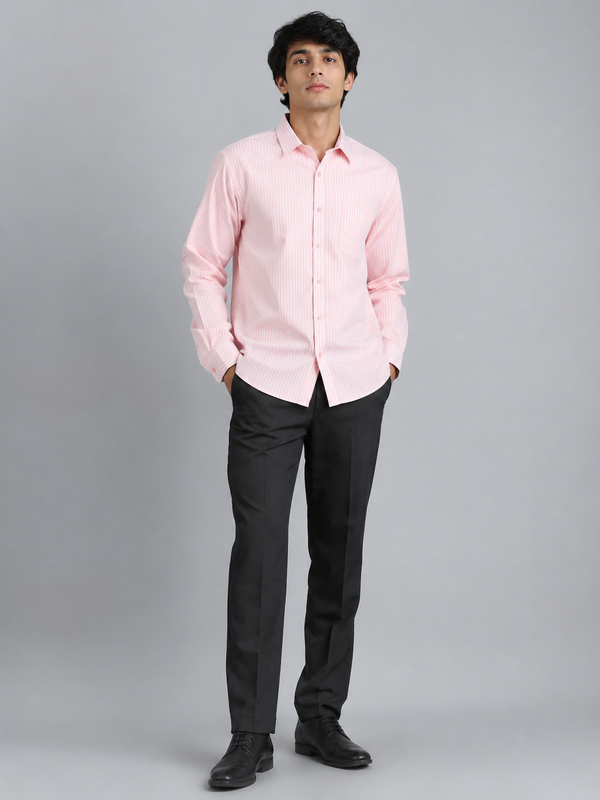 Men Premium Casual Plain Shirt Full Sleeve Regular Fit