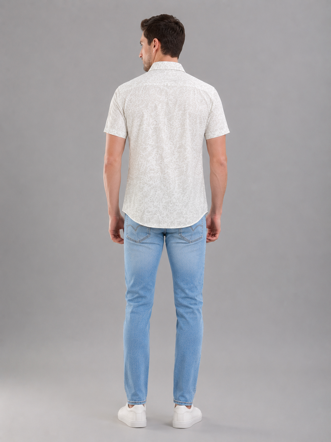 Men Regular Fit | Half Sleeve Formal Shirt | Lightweight Summer Wear