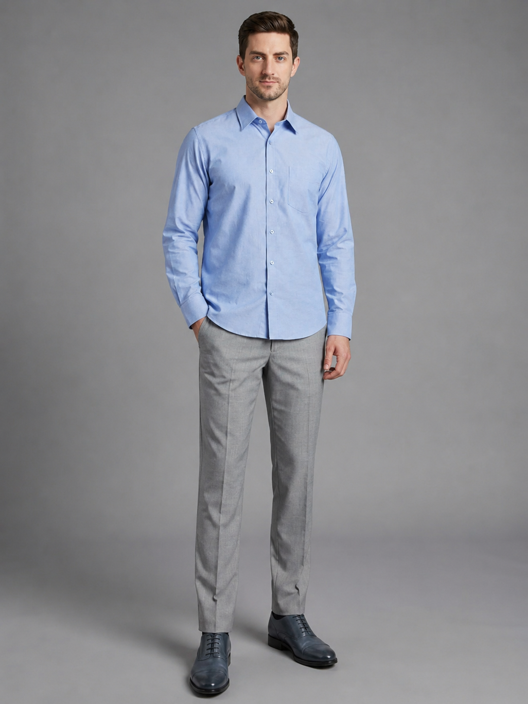 Men Premium Casual Plain Shirt