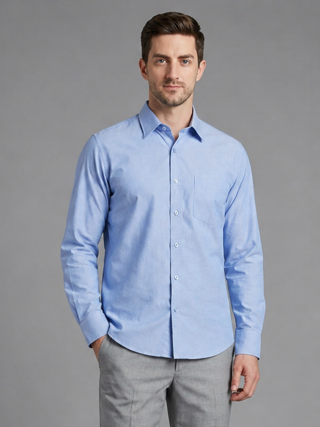 Men Premium Casual Plain Shirt