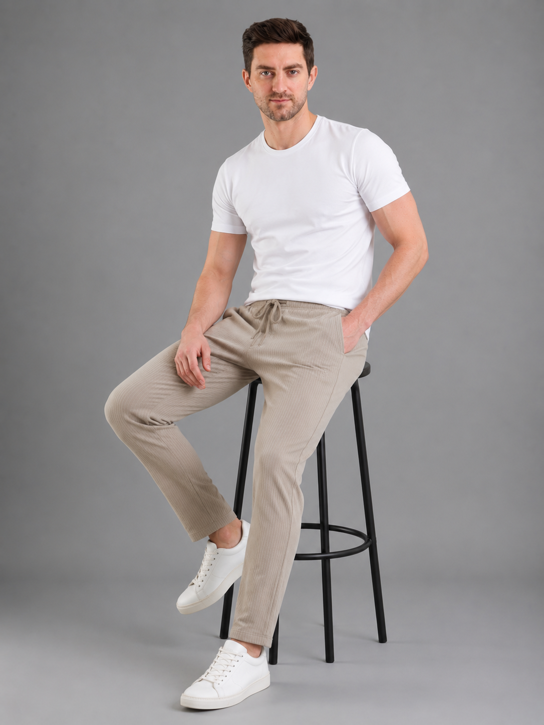 Men Premium Cotton Lower with Pockets