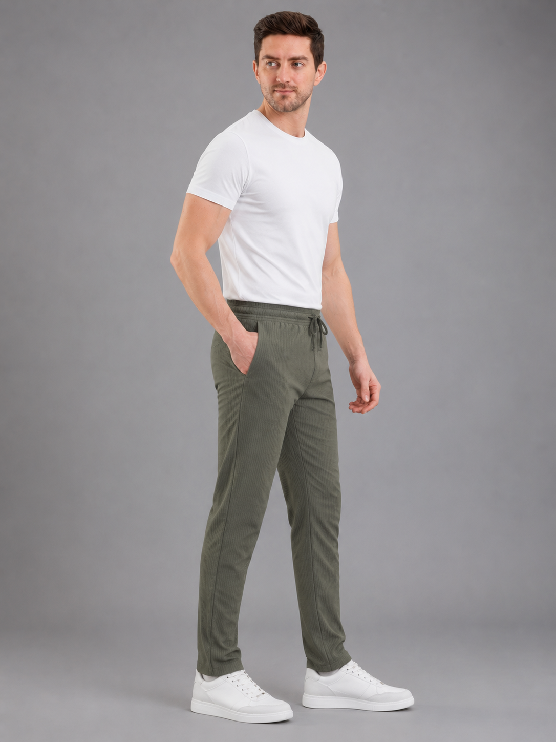Men Premium Cotton Lower with Pockets