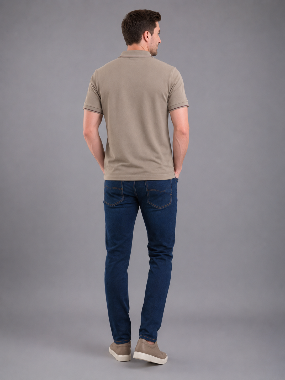 Men Premium Solid Polo T-Shirt