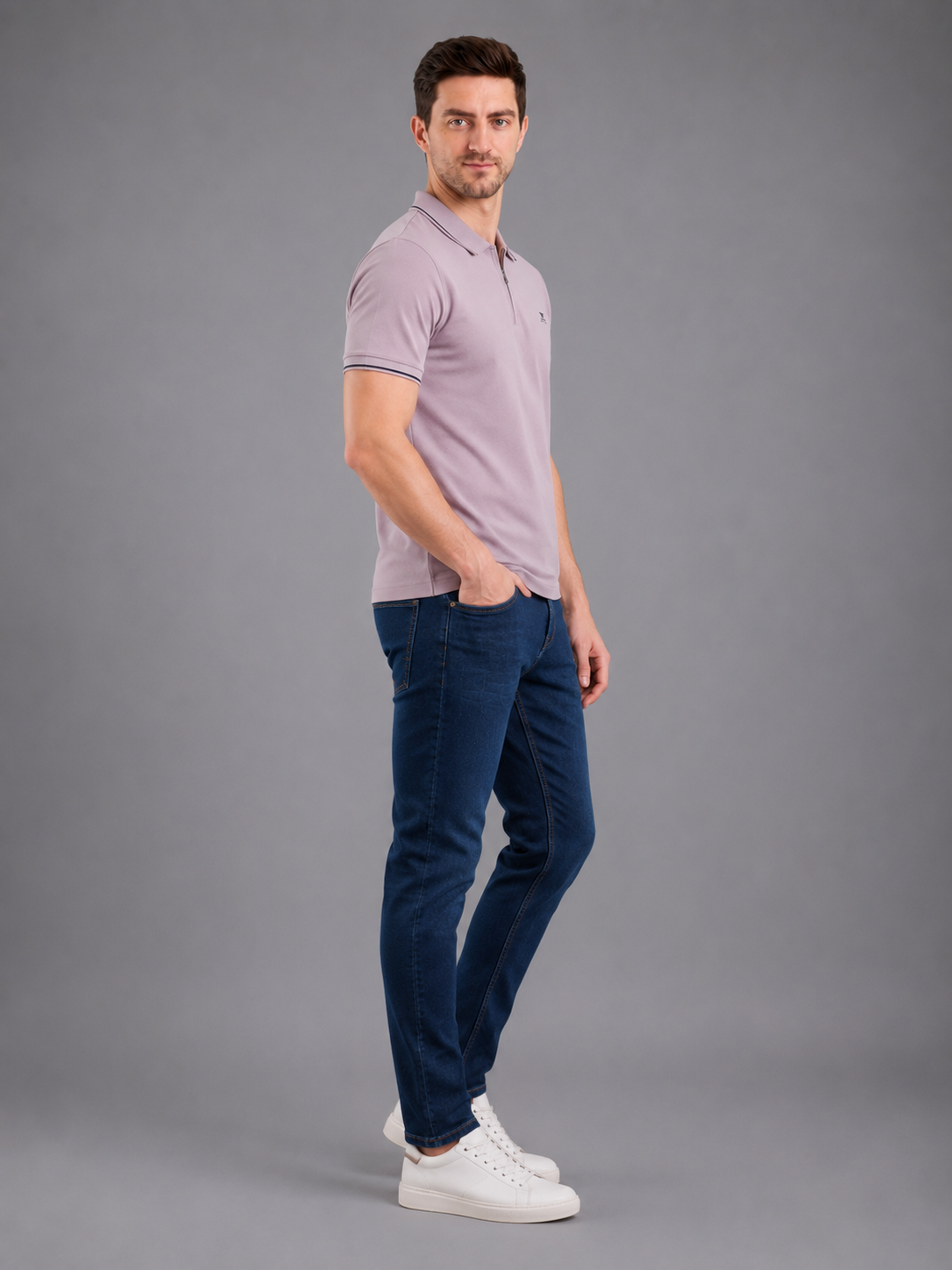 Men Premium Solid Polo T-Shirt