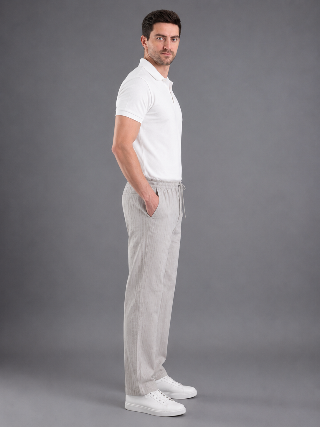 Men Premium Cotton Lower with Pockets