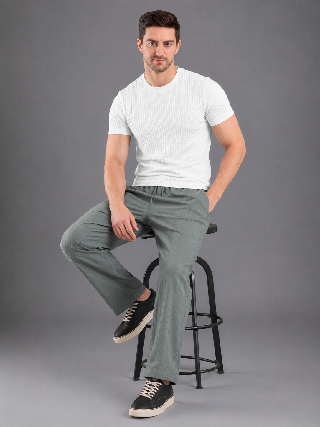 Men Premium Cotton Lower with Pockets