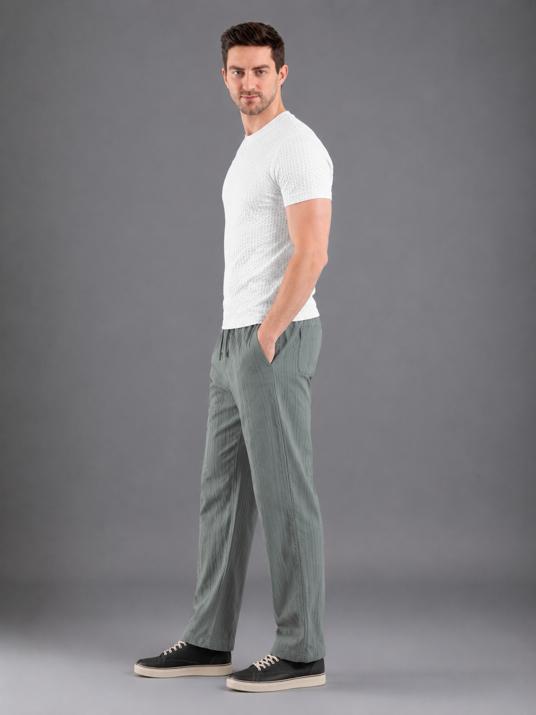 Men Premium Cotton Lower with Pockets