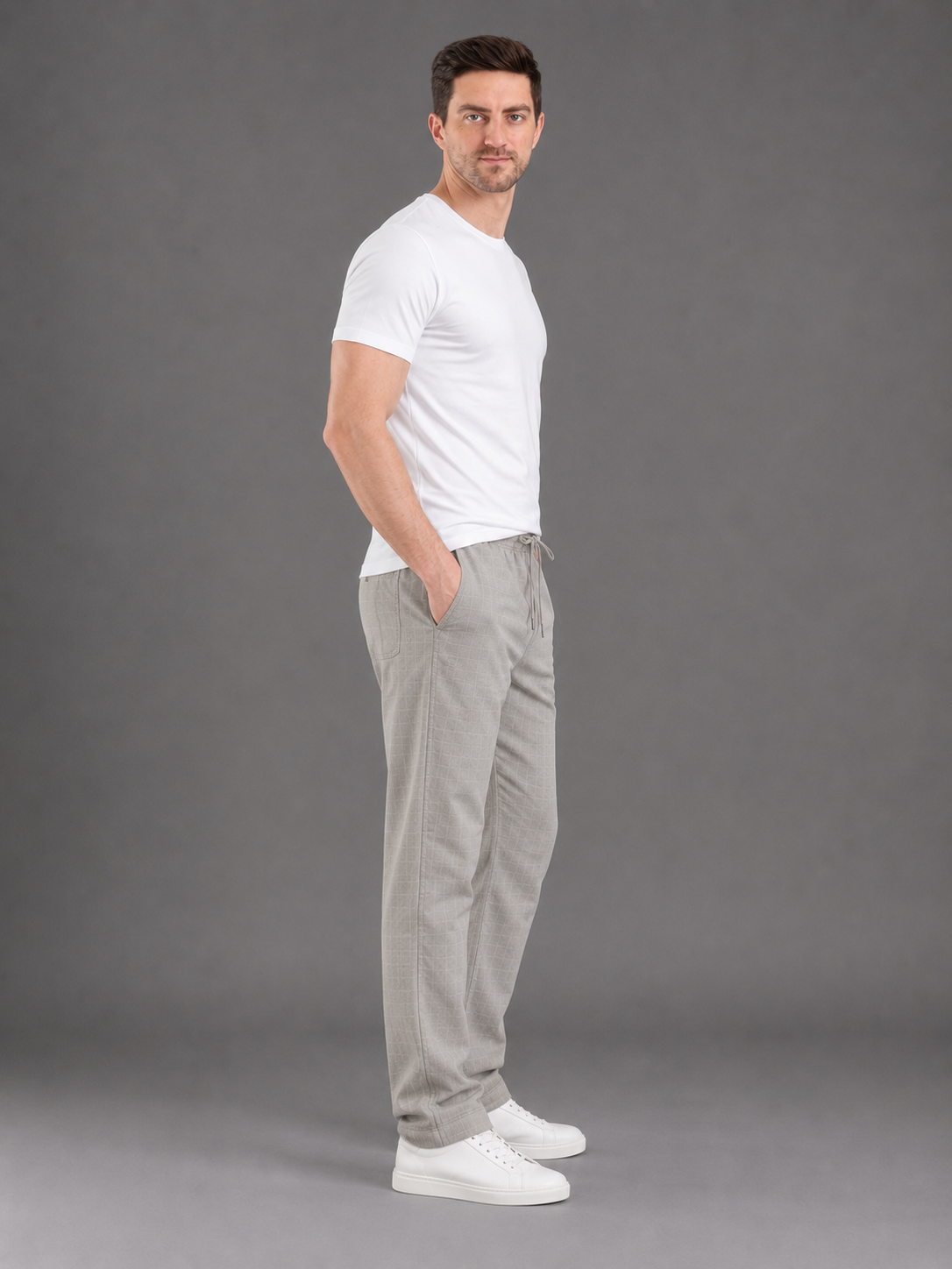 Men Premium Cotton Lower with Pockets